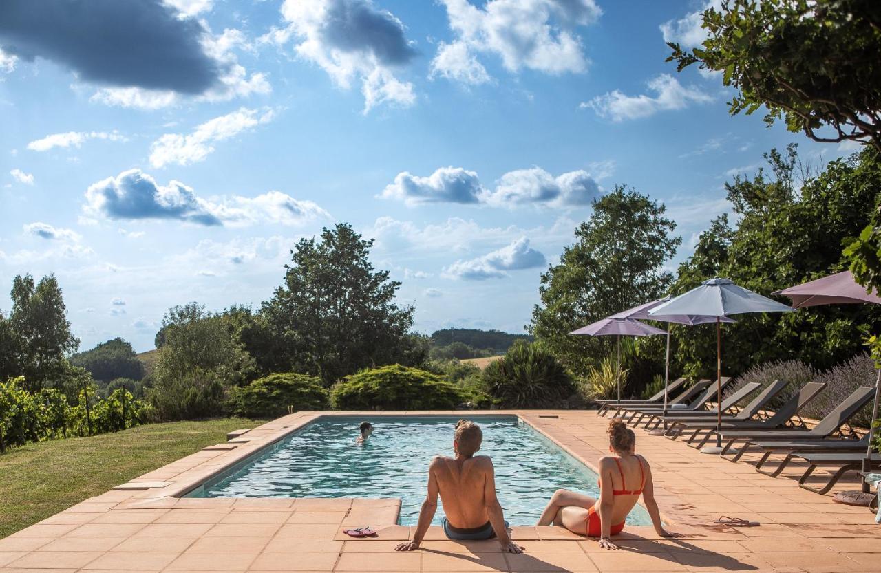 Au Mas Des Calmettes Bed & Breakfast Parisot  Dış mekan fotoğraf